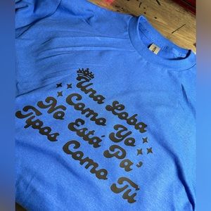 COPY - New blue t shirt designed by me.